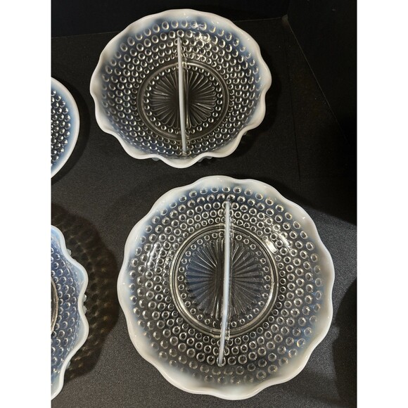 Anchor Hocking Moonstone Opalescent Glass 7-pc Set - Picture 4 of 10